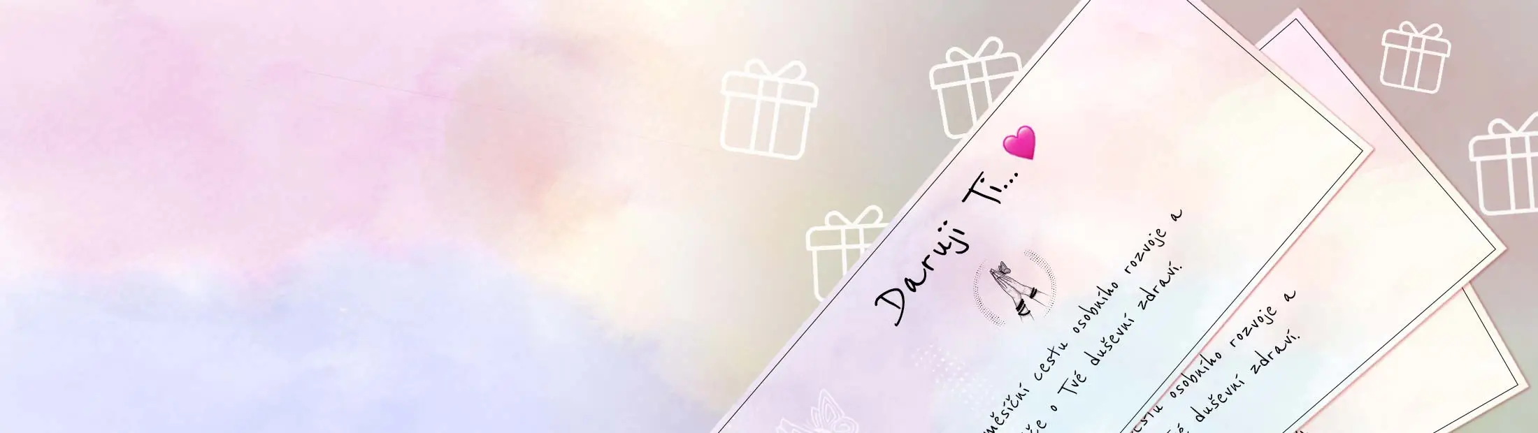 **Dárkové poukazy**na osobní koučink nyní s 20% slevou! 🎄